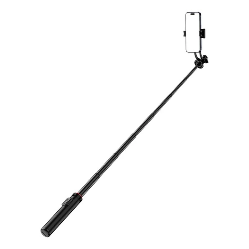 MG Tripod Bluetooth selfie tyč 1.3m, čierna