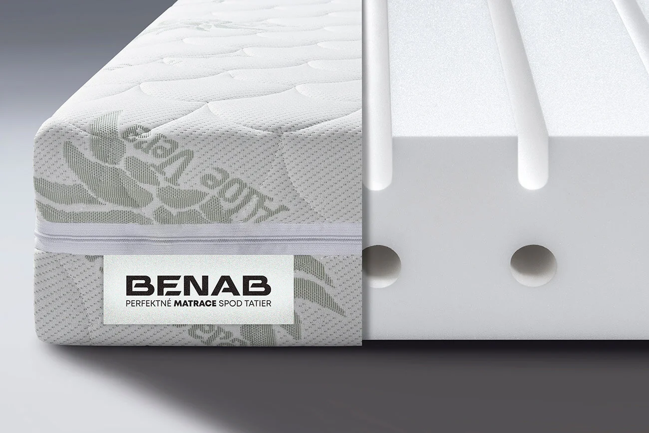 Benab Atlas H2 / H3 90 x 190 cm Penový matrac