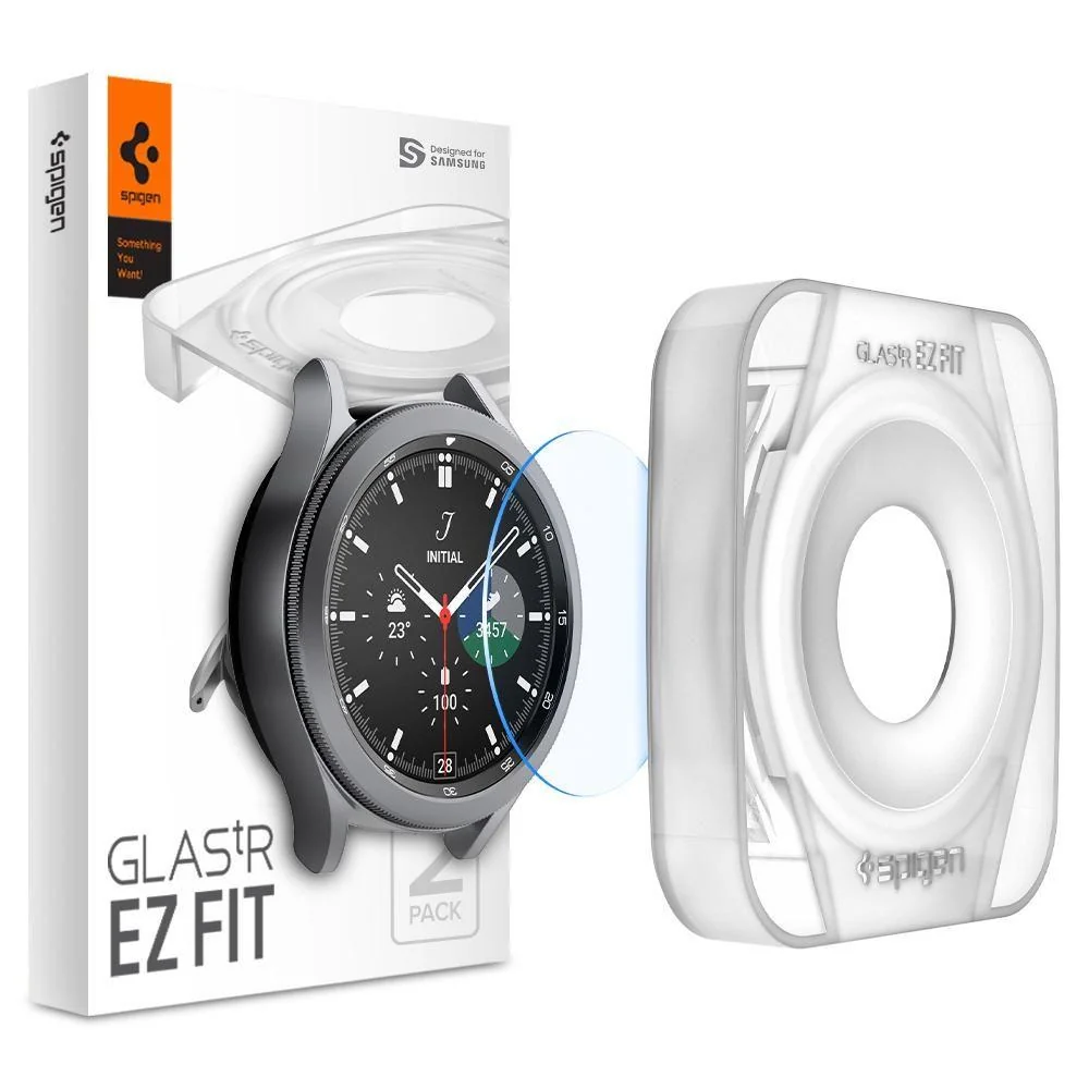 Spigen Glas.Tr 2x ochranné sklo na Samsung Galaxy Watch 4 classic 42mm