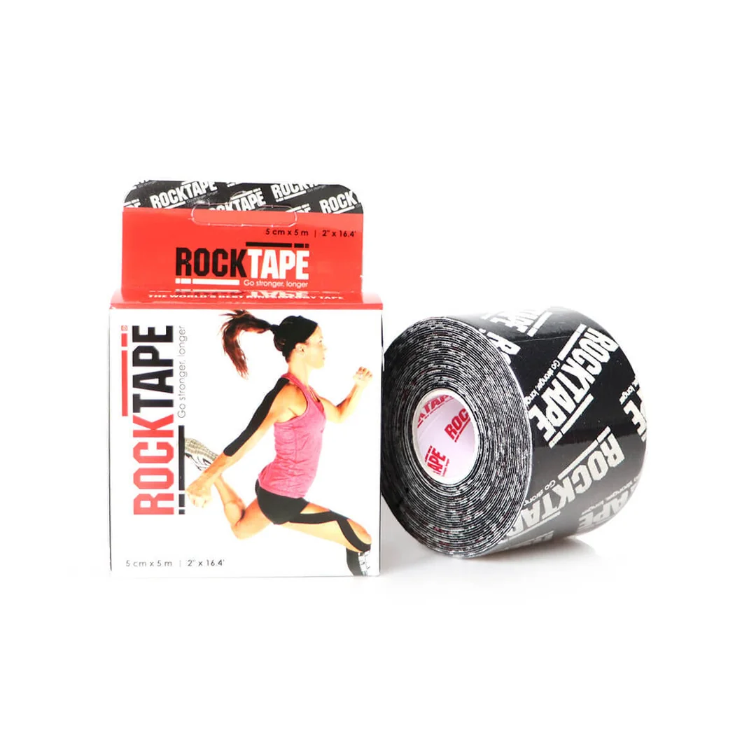 RockTape 5cm x 5m čierna rocky