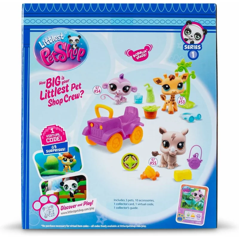 Littlest Pet Shop Safari Play Pack - Hrací set Safari 