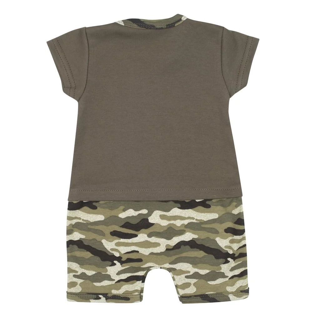 Dojčenský letný overal New Baby Army girl 92 (18-24m), 20C42448 