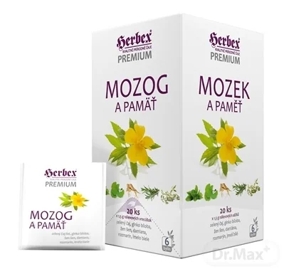 HERBEX Premium MOZOG A PAMÄŤ