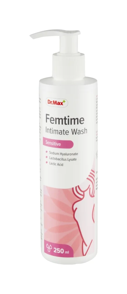 Dr. Max Femtime Intimate Wash Sensitive 1×250 ml, umývací gél na intímnu hygienu