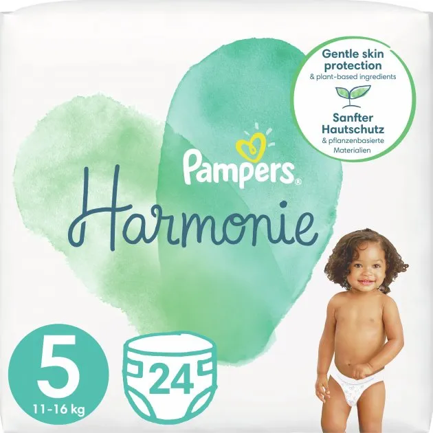 Pampers Harmonie VP S5 24ks (11-16kg) 1×24 ks