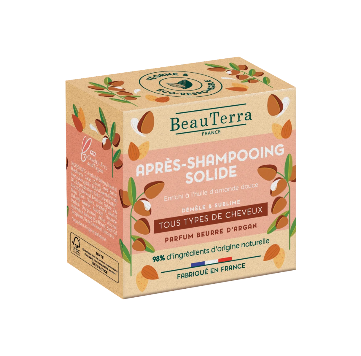 BEAUTERRA CONDITIONER BAR 60GR