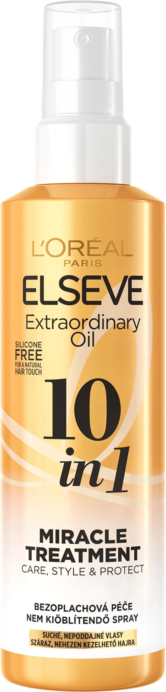 L'Oréal Paris Elseve Extraordinary Oil 10 in 1 bezoplachová starostlivosť, 150 ml