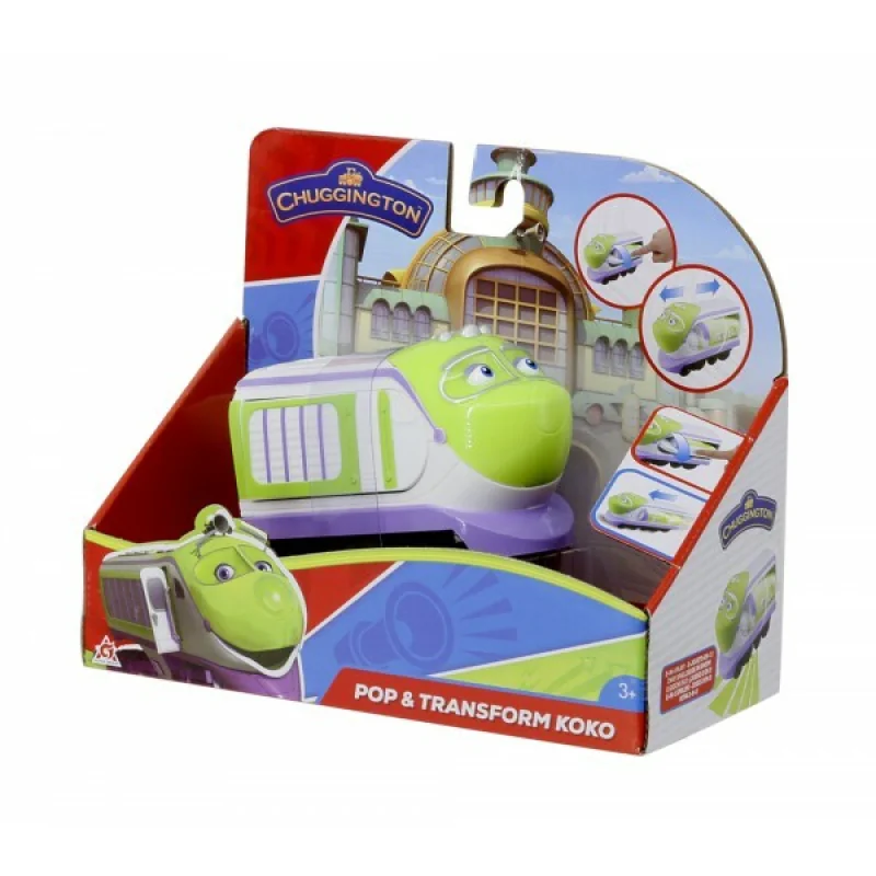 Chuggington Veselé vláčiky Pop&Transform - Koko 