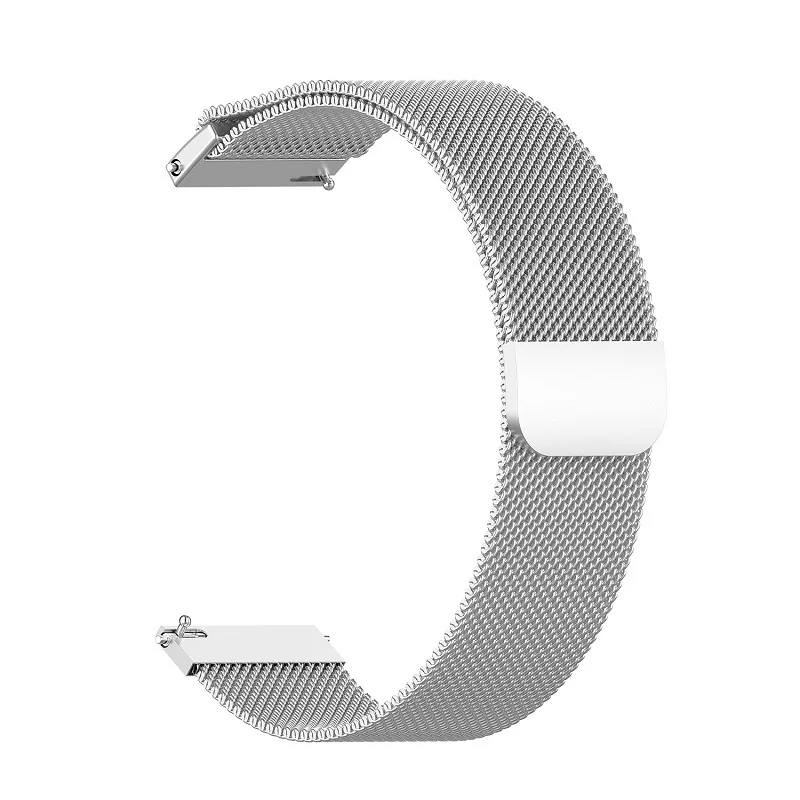 BStrap Milanese remienok na Garmin Vivoactive 4s silver