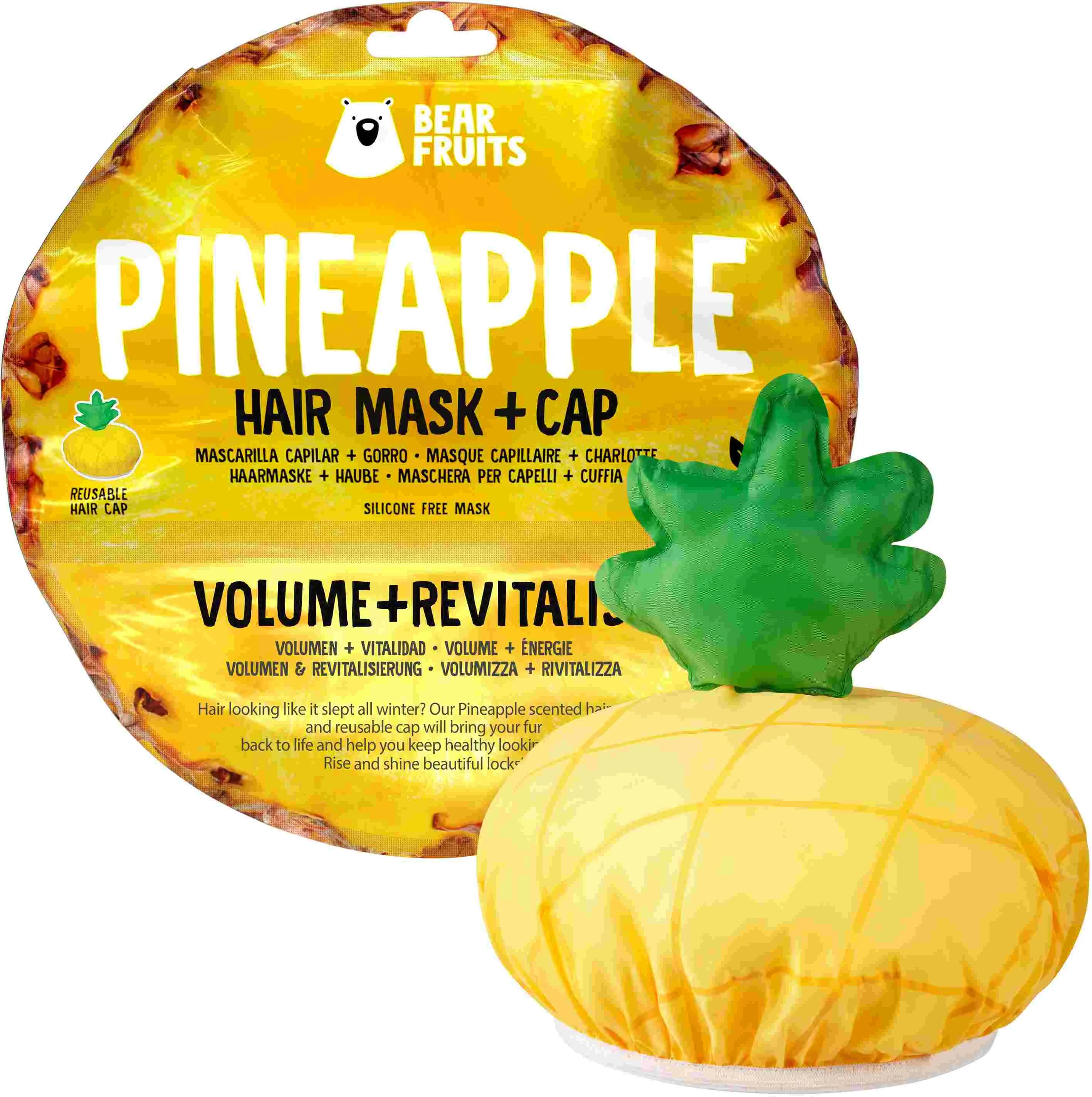 Bear Fruits Maska 20ml Pineapplet 1×20ml, mask na vlasy