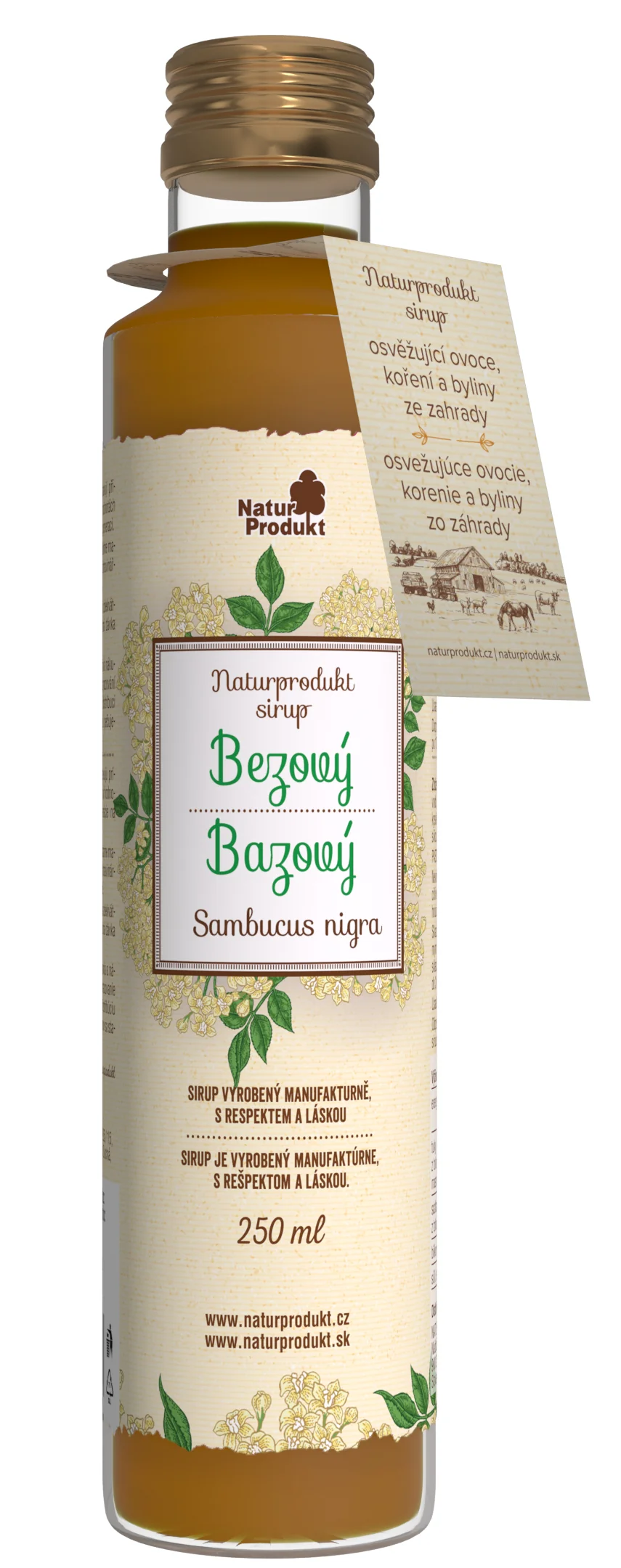 Naturprodukt sirup Bazový