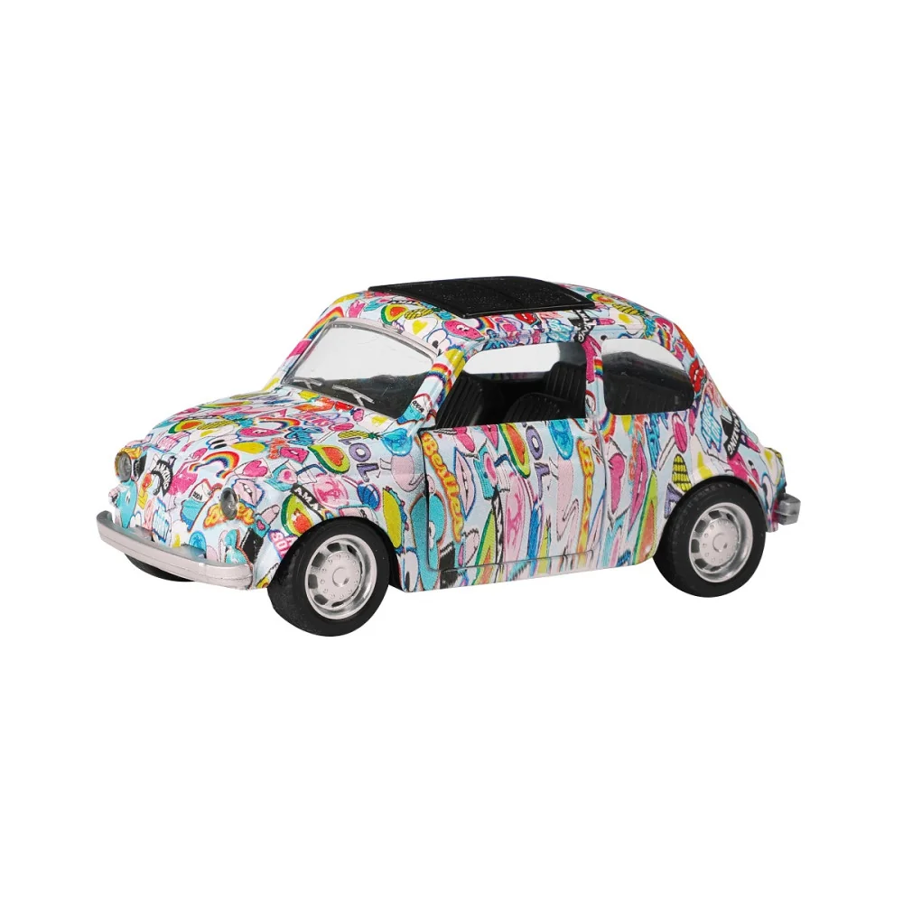 Auto  METAL Car -Graffiti 500- pull back-MOVEO 