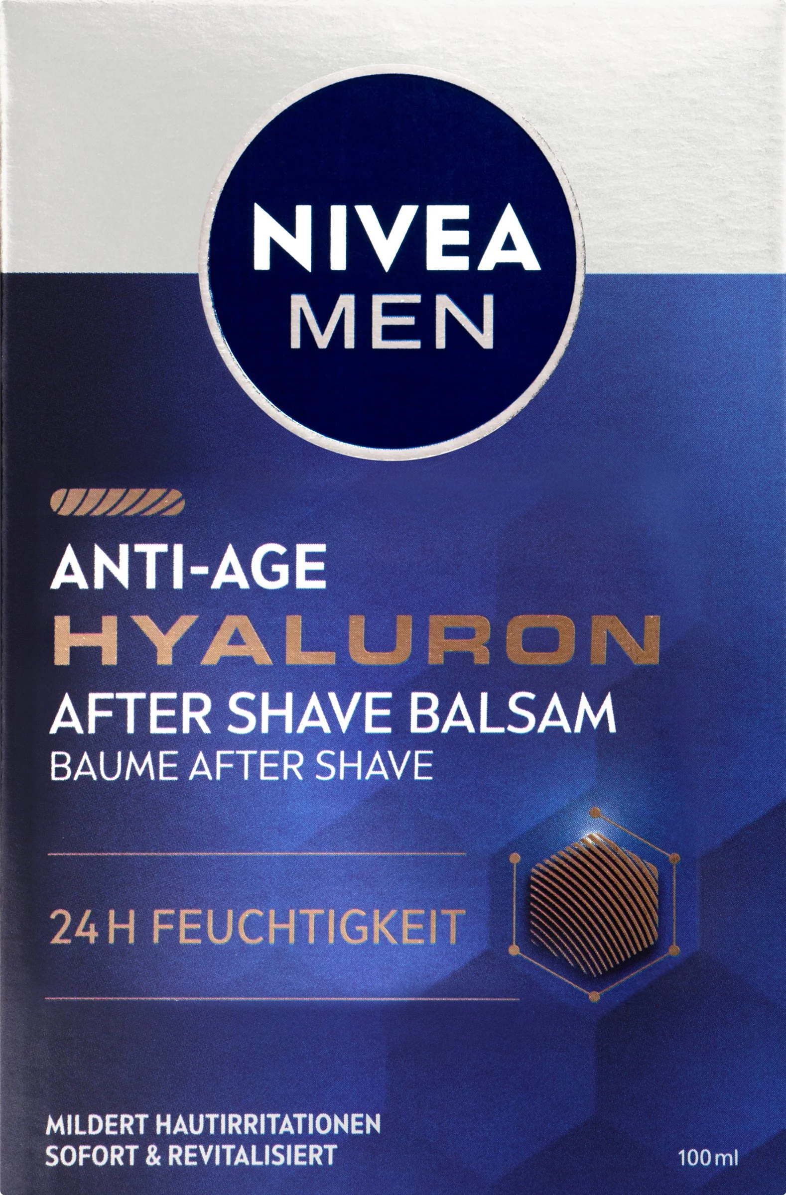 Nivea Men Balzam po holení Hyaluron 1×100 ml, balzam po holení