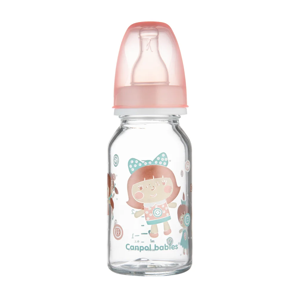 Canpol Babies Fľaša Dekor 120ml