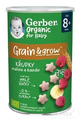 Gerber Organic CHRUMKY Ryžovo-pšeničné