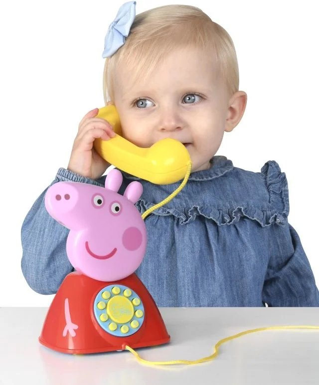 Alltoys telefón prasiatko Peppa 1×1 ks, telefón prasiatko