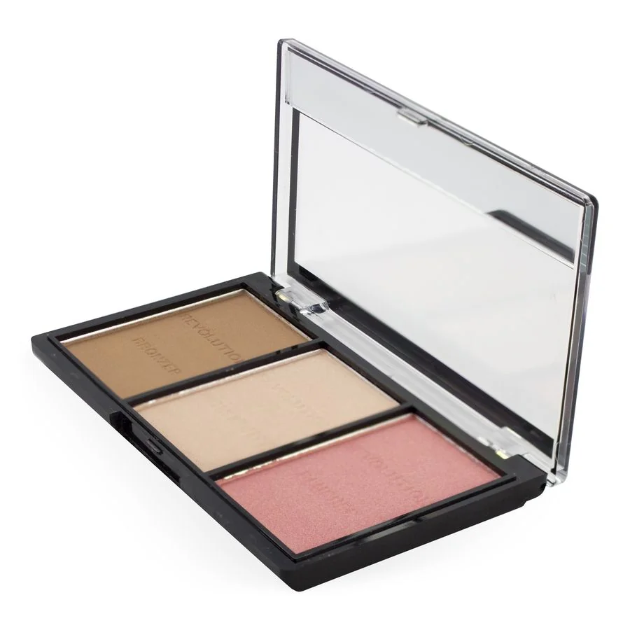 Revolution Ultra Sculpt & Contour Kit Ultra Fair C01 paletka na tvár 1×1 ks