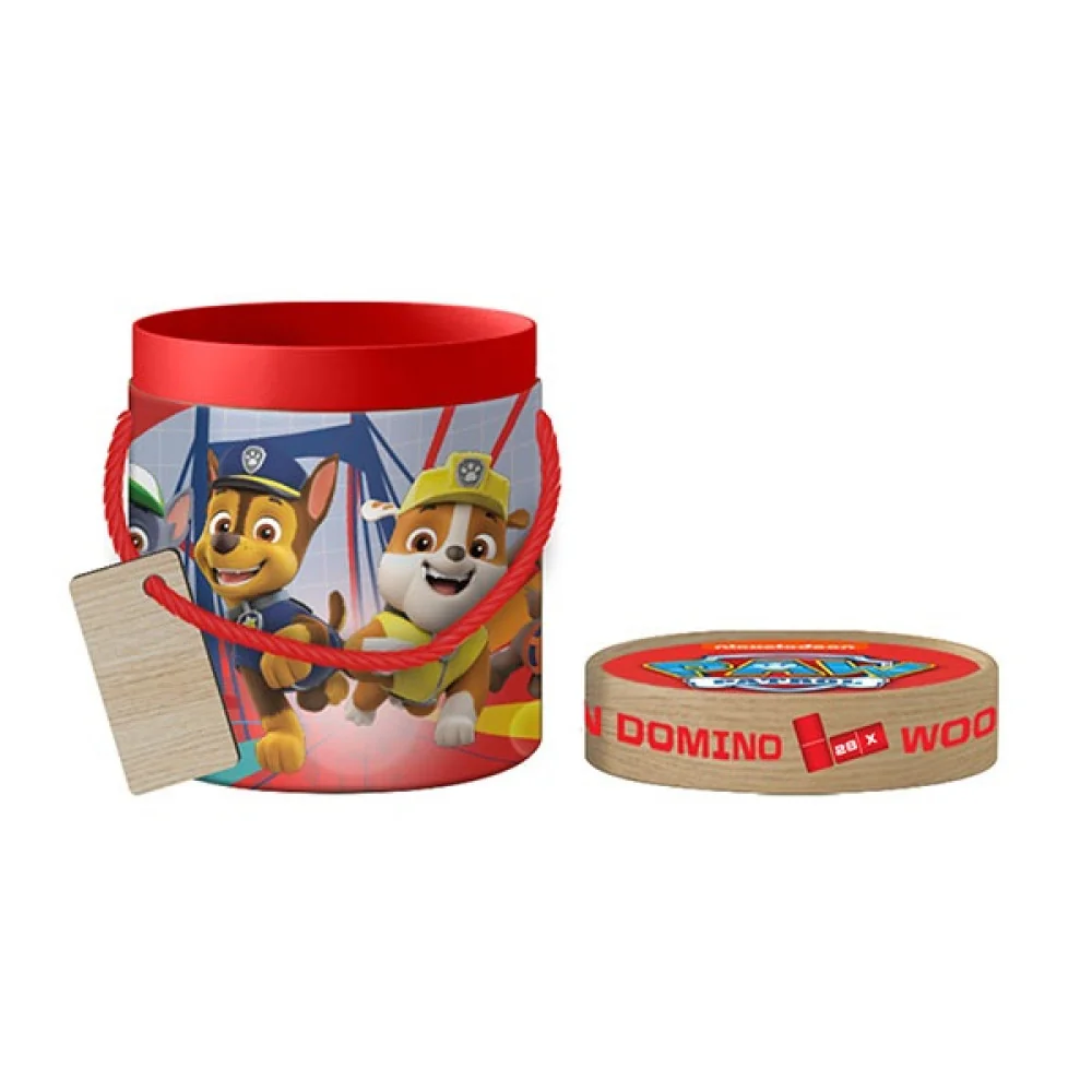 Toi Toys Paw Patrol Drevenné domino 28 kociek domino-Toi Toys