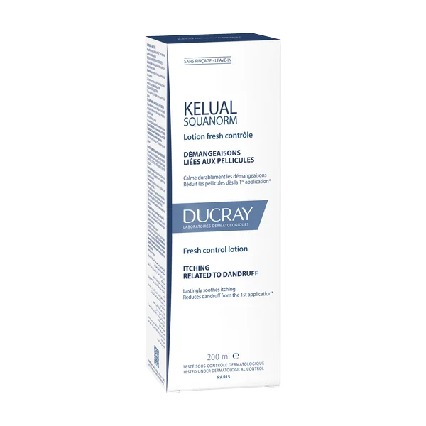 DUCRAY KELUAL SQUANORM Fresh Control Roztok 1×200 ml, roztok proti svrbeniu