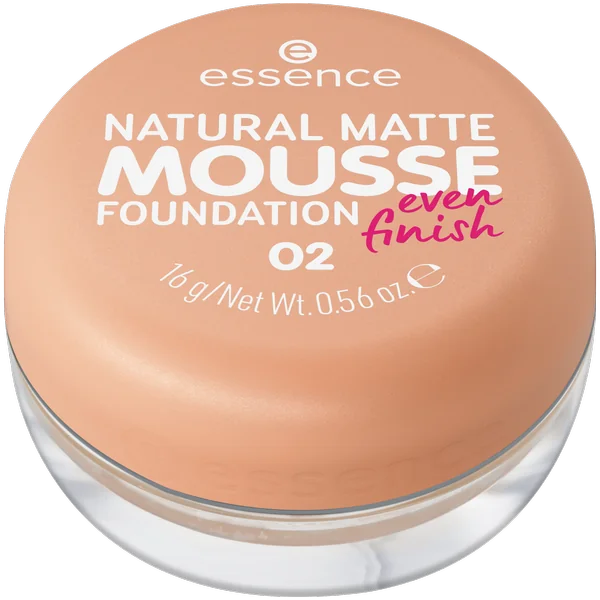 essence penový make-up NATURAL MATTE MOUSSE 02