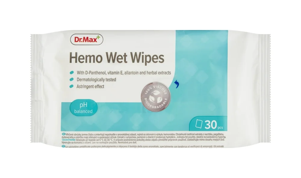 Dr.Max Hemo Wet Wipes