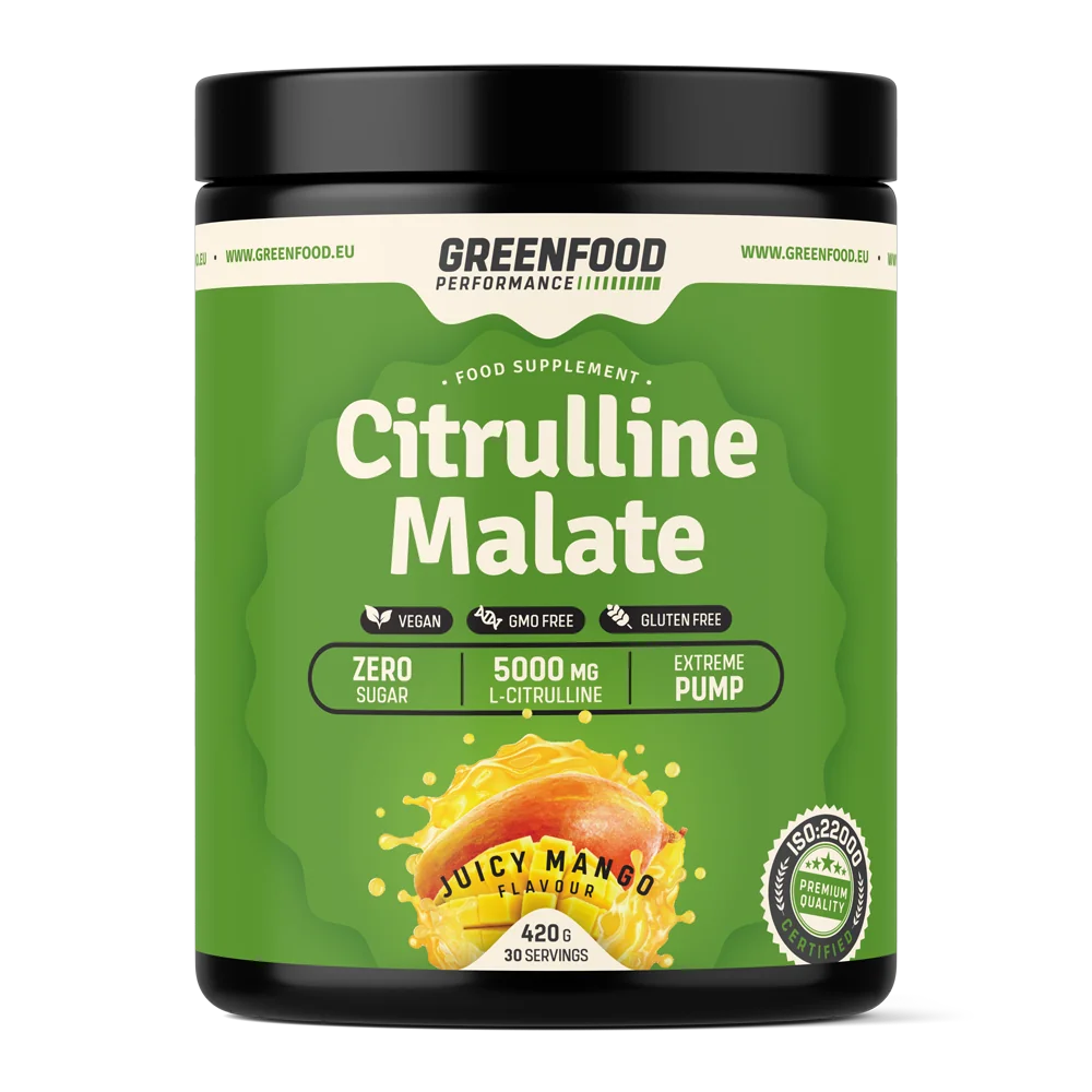 GreenFood Performance Citrulline  Juicy mango 420g