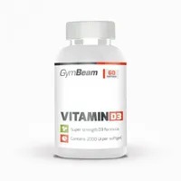 Gymbeam vitamin d3 2000 iu bez prichute 60cps