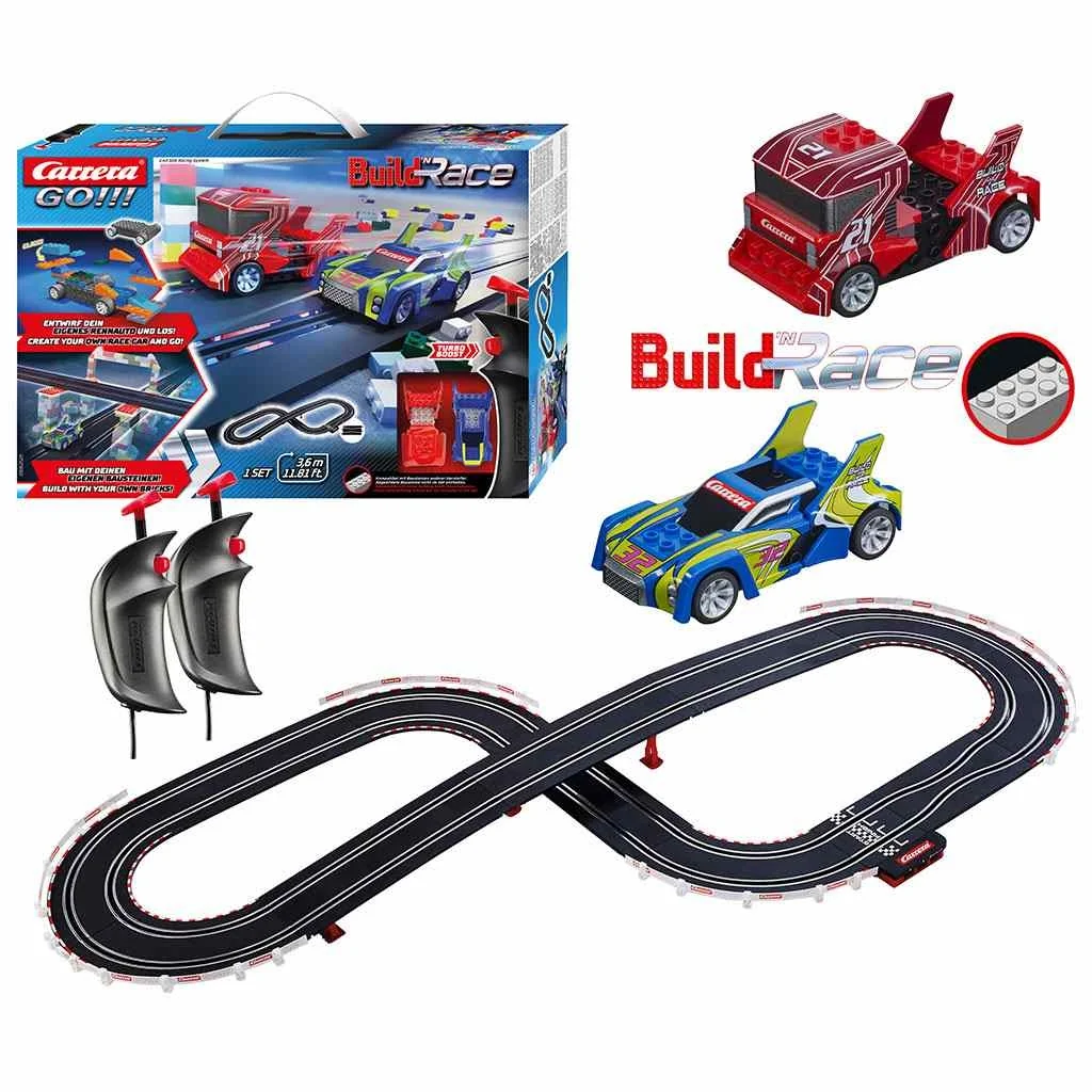 Autodráha Carrera Go Buildn Race - Racing Set 3,6m , 20C54007 