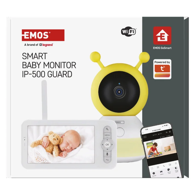 EMOS GoSmart Otočná detská opatrovateľka IP-500 GUARD 1×1 ks, detská opatrovateľka