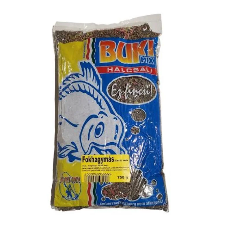 BUKI MIX Basic Mix ochutená základná návnada 750g cesnaková