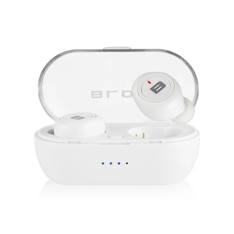 Slúchadlá BLUETOOTH do uši BLOW BTE100 WHITE TWS