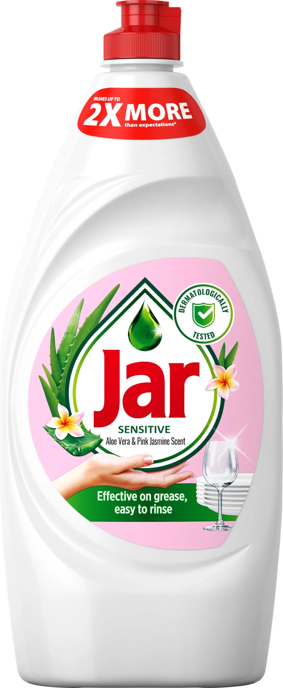 JAR SENSITIVE ALOE VERA&PINK JASMIN 900ML