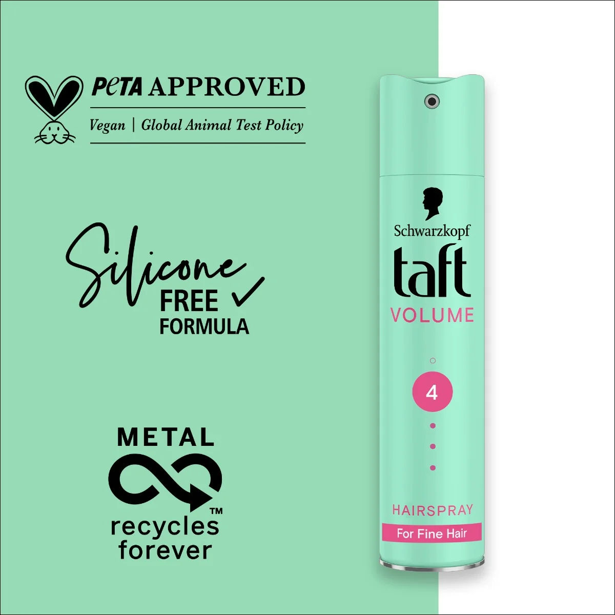 Schwarzkopf Taft Volume lak na vlasy UST 1×250 ml, lak na vlasy