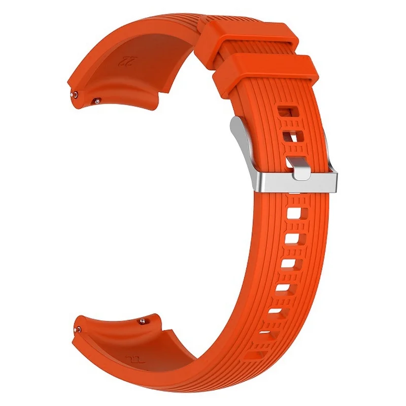 BStrap Silicone Davis remienok na Huawei Watch GT/GT2 46mm, orange