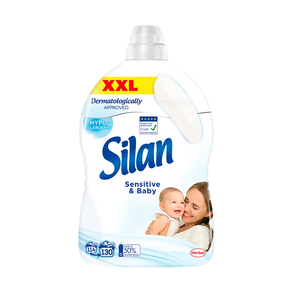 Silan aviváž Sensitive & baby 130 praní, 2,86 l