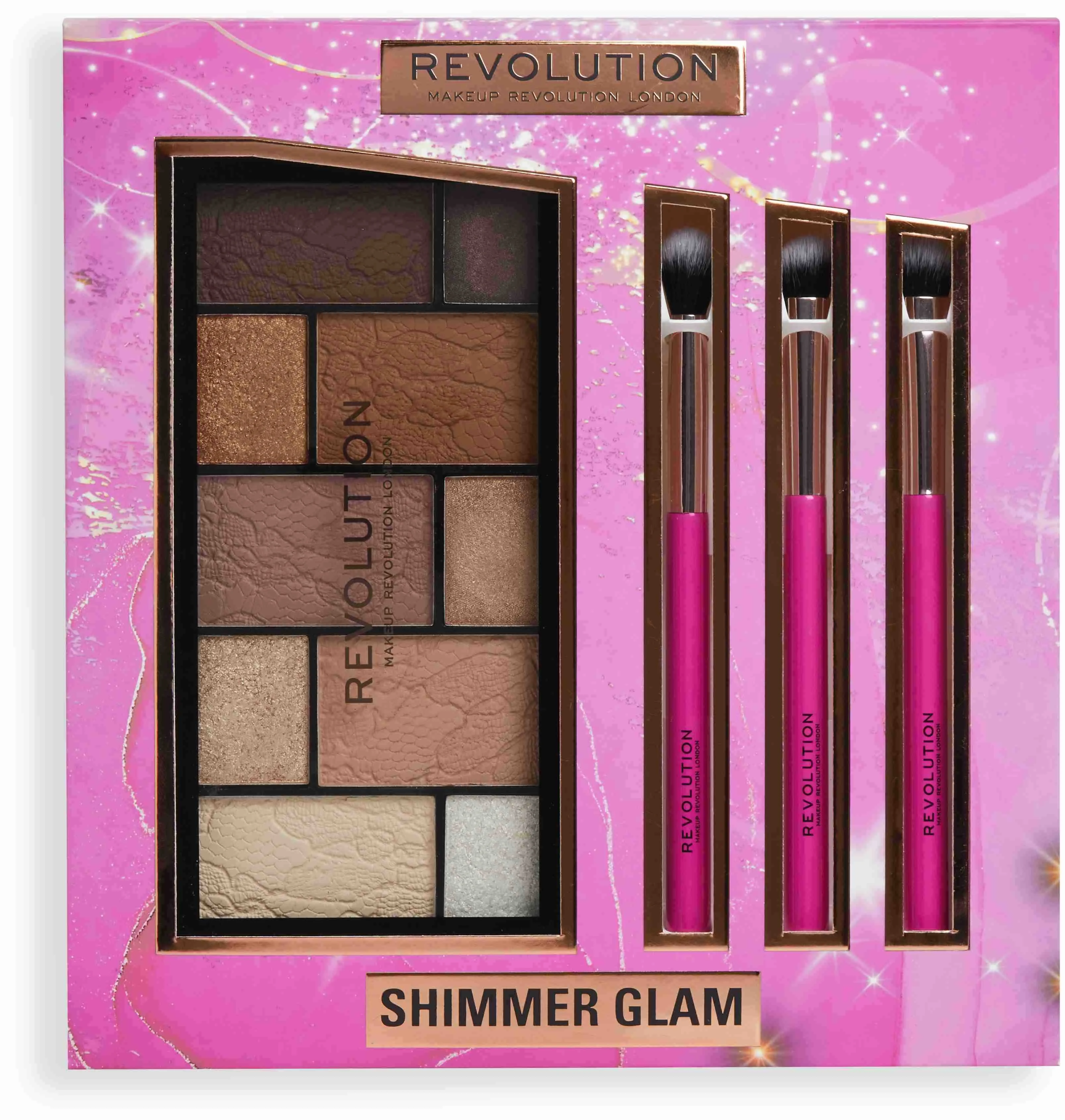 Revolution, Shimmer Glam Eye Set Gift Set 1×1 set, darčeková sada