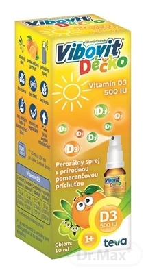 Vibovit Déčko Vitamín D3 500 IU