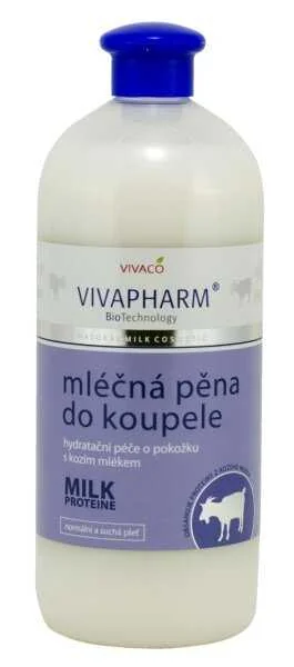 VIVAPHARM KOZIA MLIEC.PENA DO KUPELA 1000ML HYDRAT