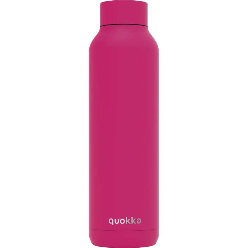 QUOKKA - Nerezová termofľaša Solid Raspberry Pink 630 ml