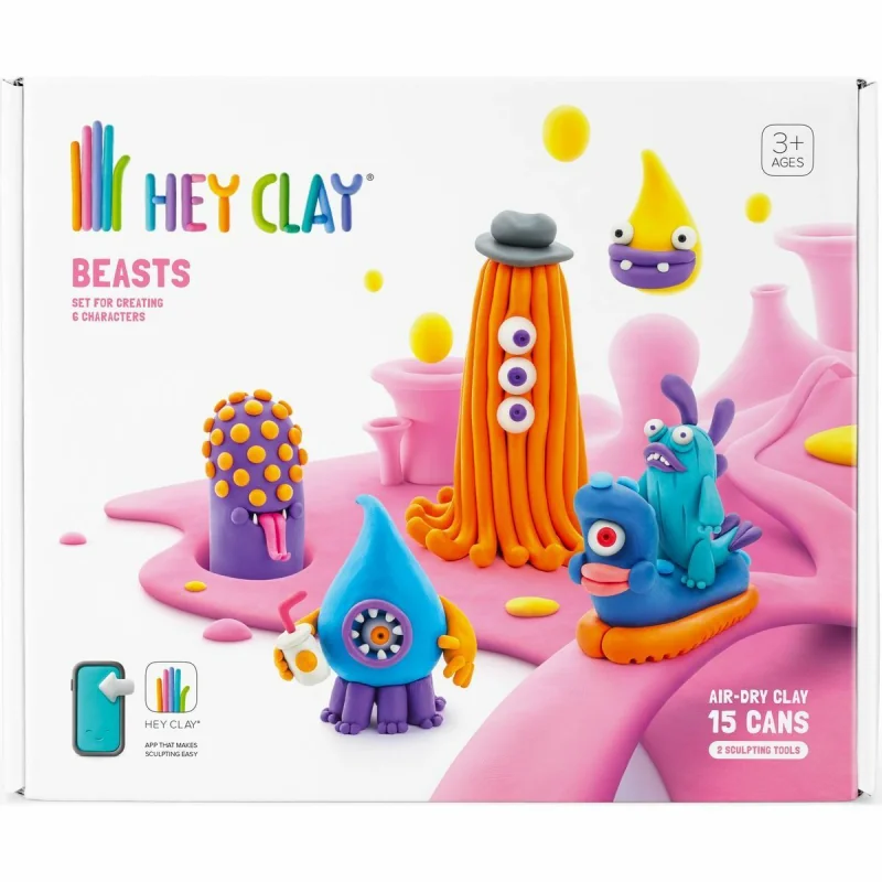 HEY CLAY Beasts Modelovacia hmota - Príšery HCL15021CEE