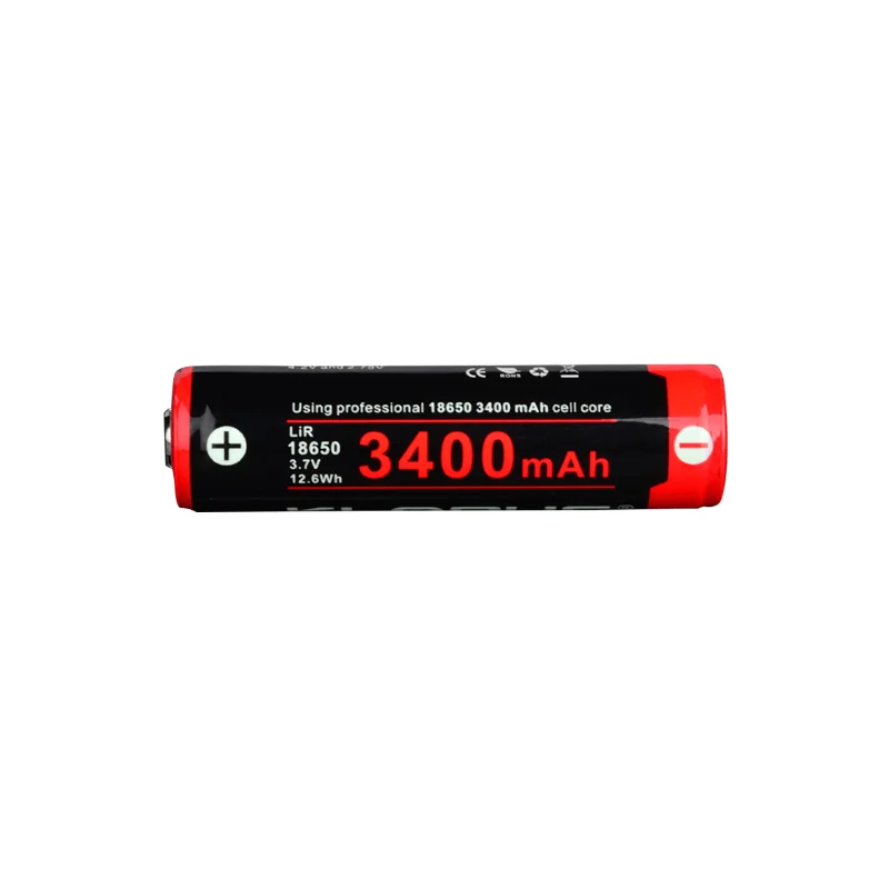 18650BAT34 KLARUS akumulátor - batéria 18650, 3,7V 3400 mAh