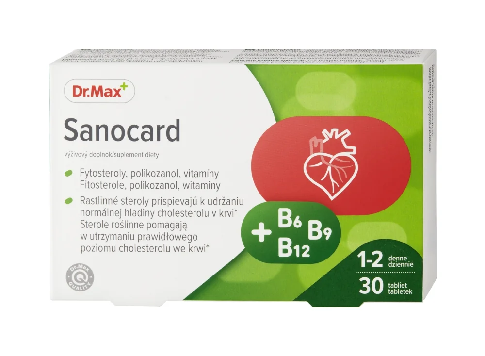 Dr. Max Sanocard 1×30 tbl