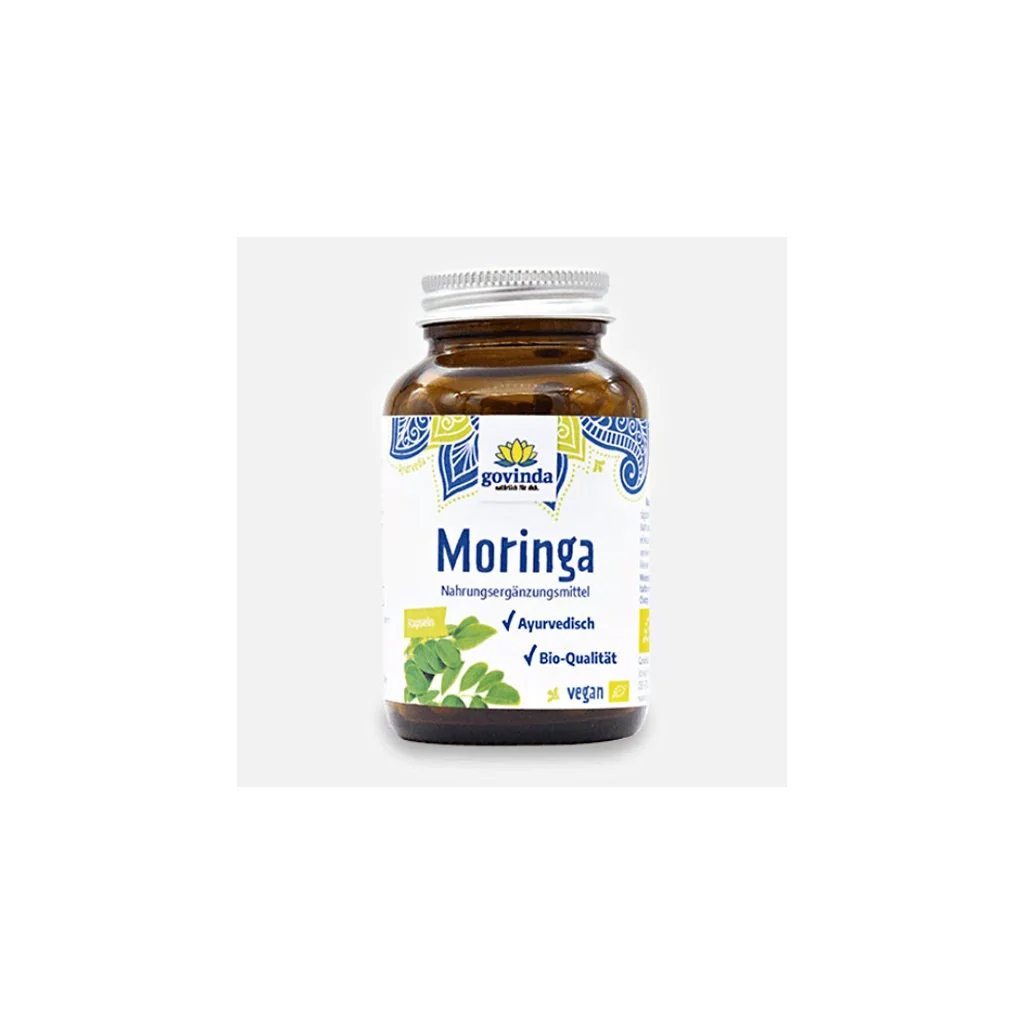 Govinda Organic Moringa kapsuly vitamíny a minerály - 90 ks