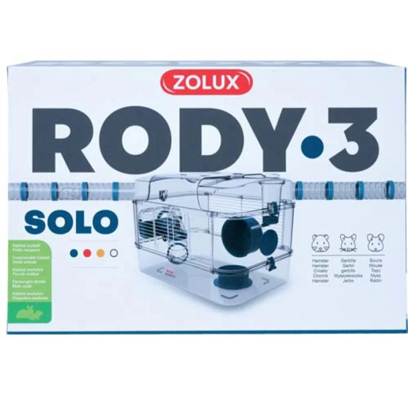 ZOLUX RODY3 SA klietka SOLO BLUE 410x270x280mm 