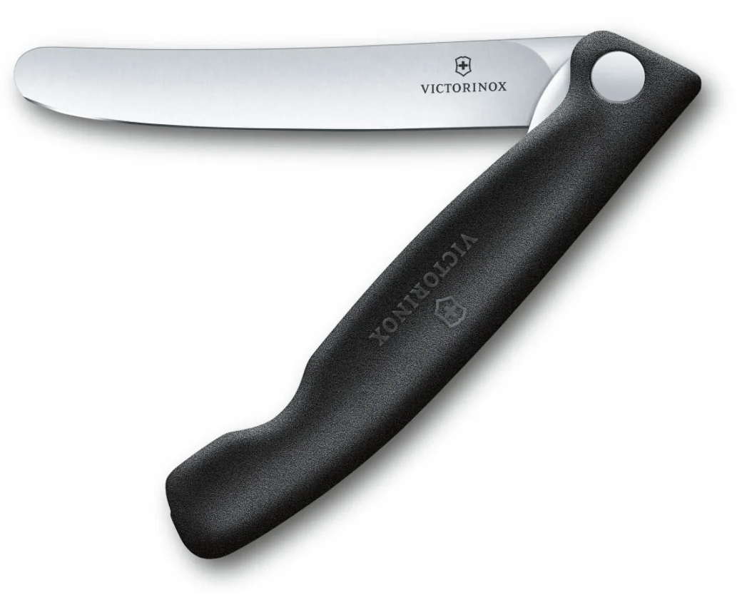 Victorinox Swiss Classic zatvárací nôž na zeleninu 11 cm, čierna 