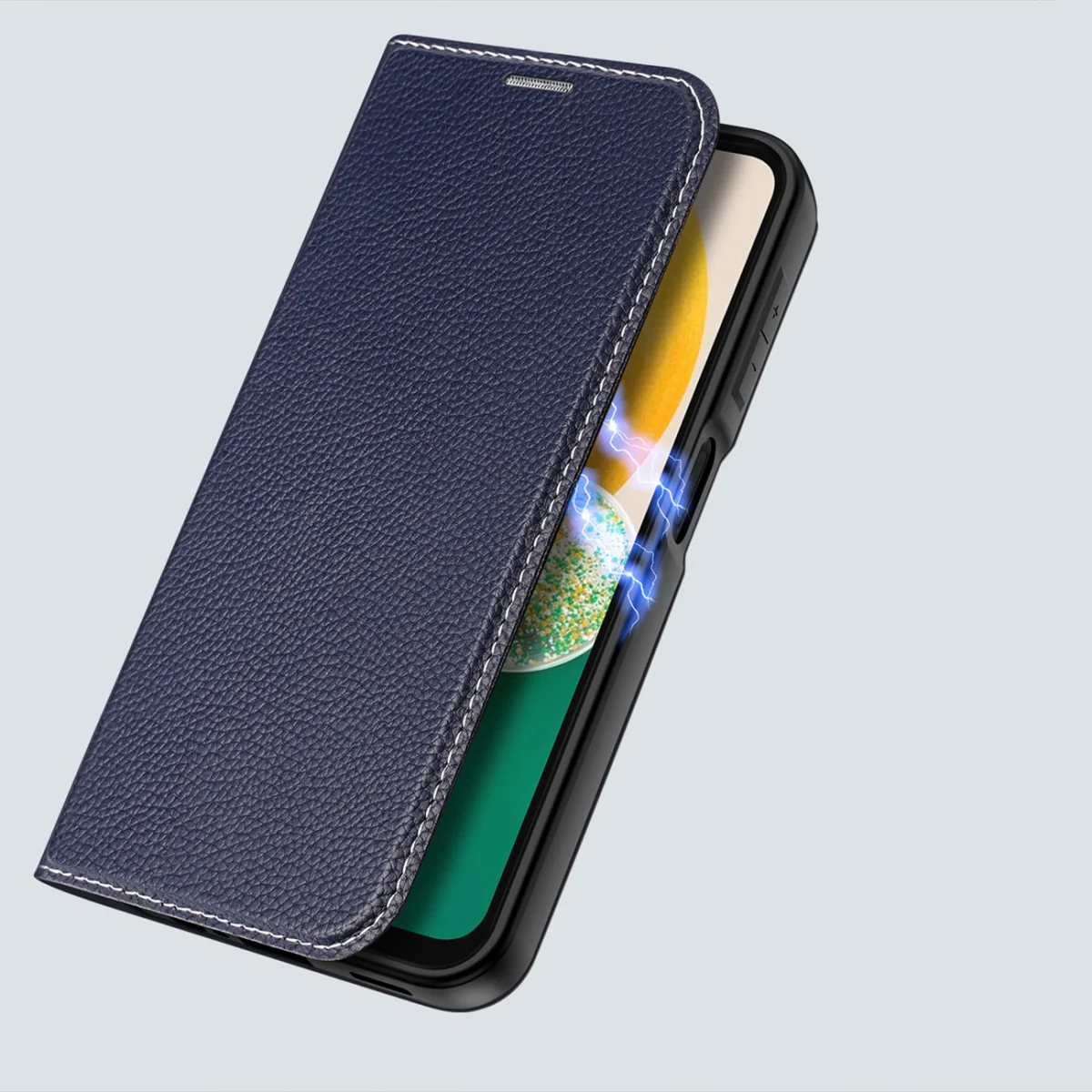 Dux Ducis Skin X2 knižkové puzdro na Samsung Galaxy A14 5G, modré 