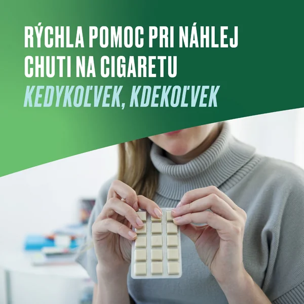 Nicorette® Icemint Gum 4 mg 1×105 ks, žuvačky