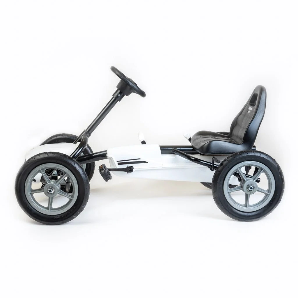 Detská šliapacia motokára Go-kart Baby Mix Buggy biela , 20C55293 