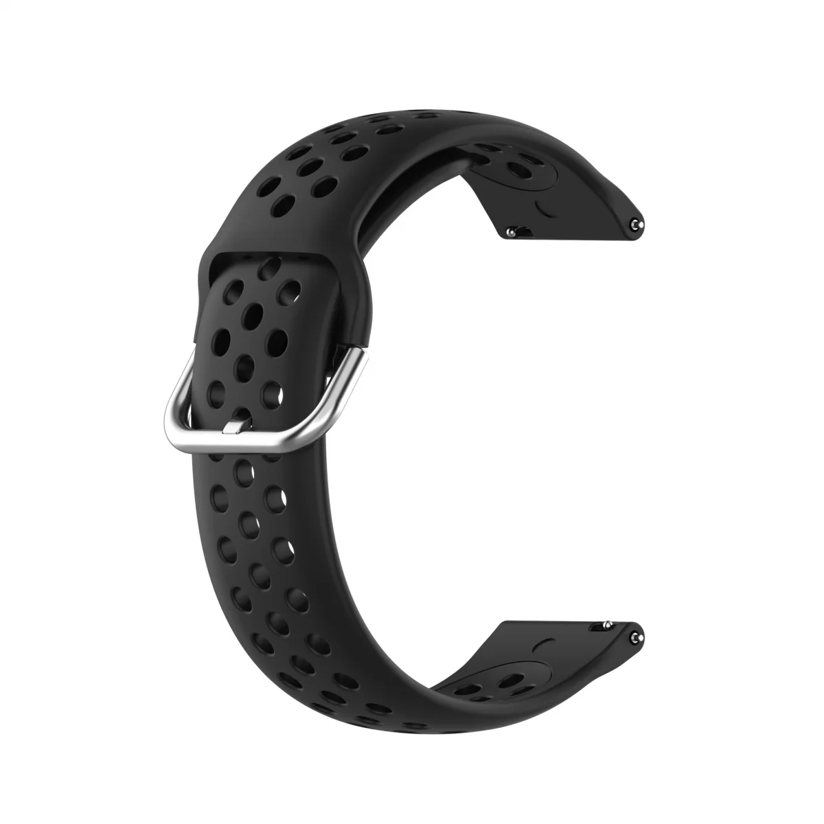 NEOGO SmartWatch Glam / Glam 2 Silicone Dots remienok, Black