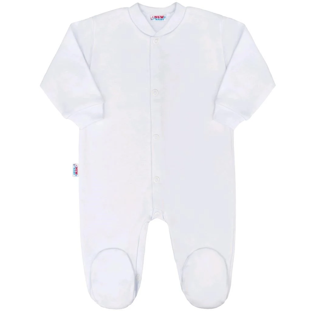 Dojčenský overal New Baby Classic biely 80 (9-12m), 20C35041